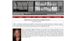 Desktop Screenshot of grandriverbeads.com